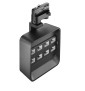 projecteur LED sur rail, 3 allumages, distribution large 30w