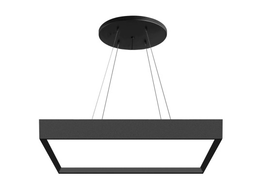 TF157-SQUARE LIGHT-600X600-40W-2CCT-DALI-NOIR