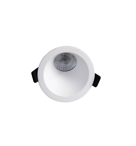 STORM ASYMETRIQUE 8W-IP20-40°-4000K-ROND-BLANC