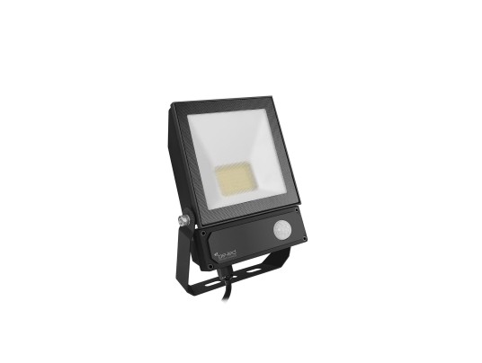 PROJECTEUR-20W-3000K-IP65-NOIR-IR SENSOR