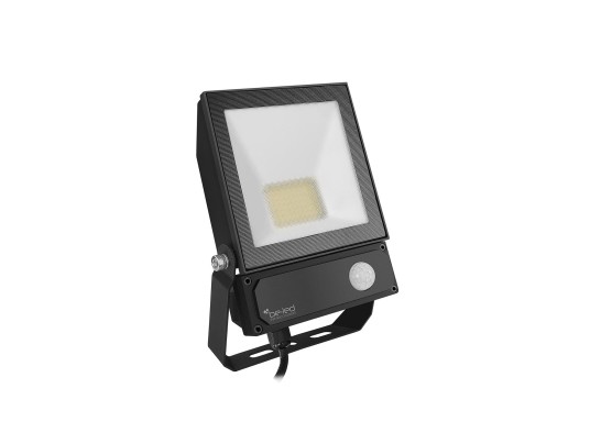 PROJECTEUR-50W-3000K-IP65-BLACK-IR SENSOR