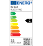 HALO 25W-3CCT-IP40-BLANC