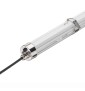 Luminaire, Suspension LED tubulaire, stainless steel, industriel, 20w