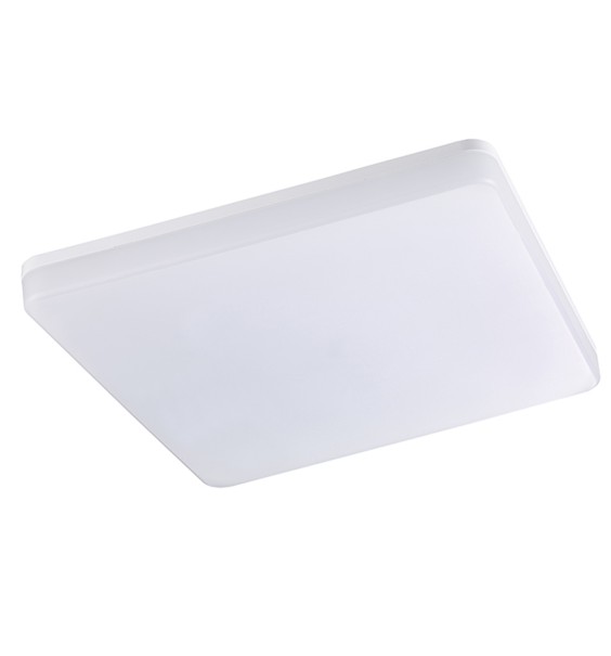 SQUARE HUBL CARRE 15W-IP44-3CCT-BLANC