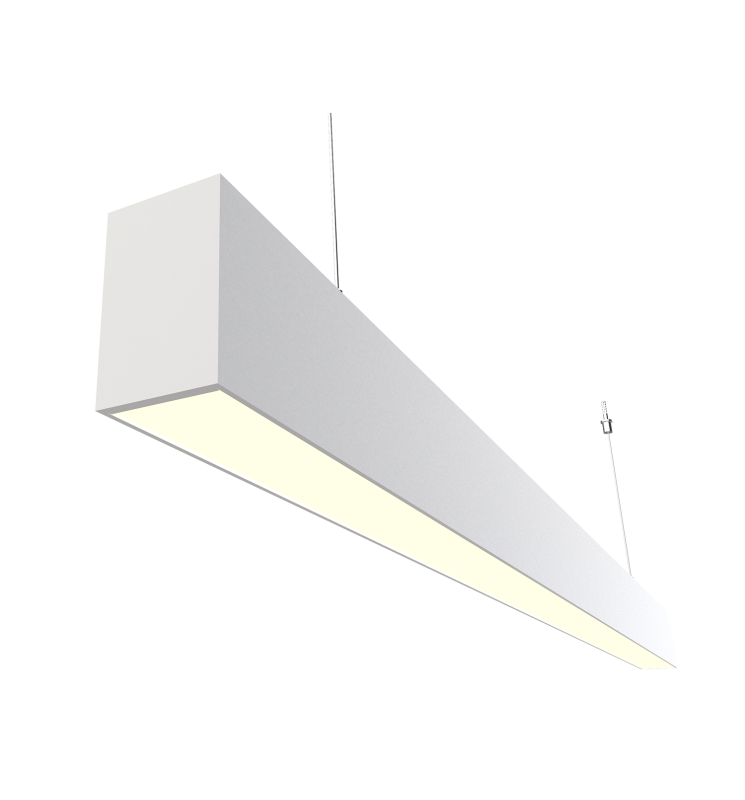 OFFICELINE OPALE PRISM 120-DALI-30W-3CCT-SUSPENDU-BLANC