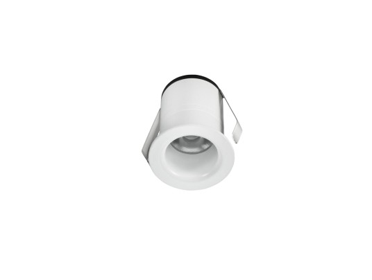 SPOT LED BASSE LUM.7W-3CCT-IP54-30°-DIM-BLANC