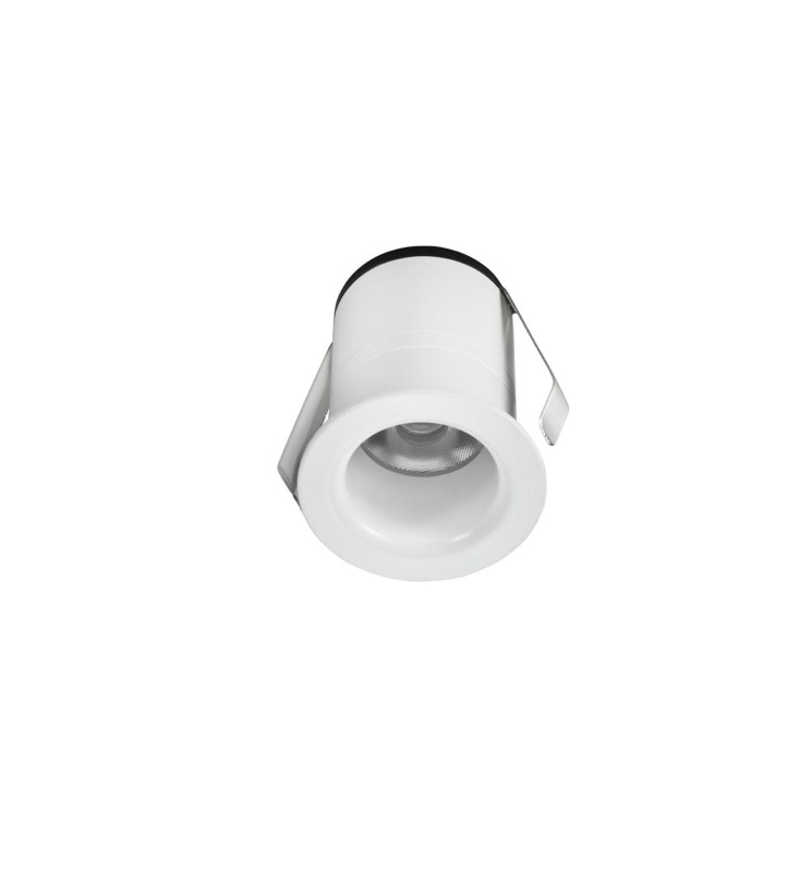 SPOT LED BASSE LUM.7W-3CCT-IP54-30°-DIM-BLANC