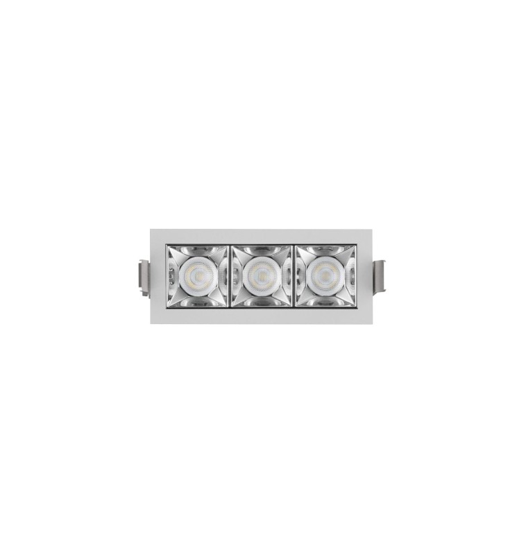 Plafonnier LED, Encastré architectural 9W, Downlight, basse luminance