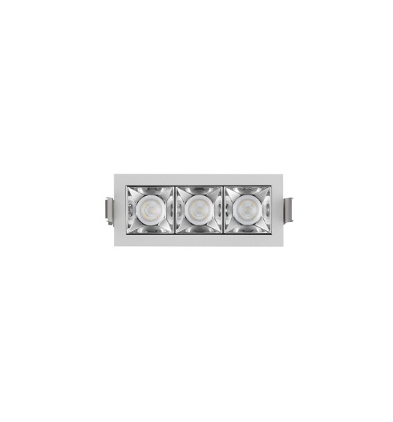 Plafonnier LED, Encastré architectural 9W, Downlight, basse luminance