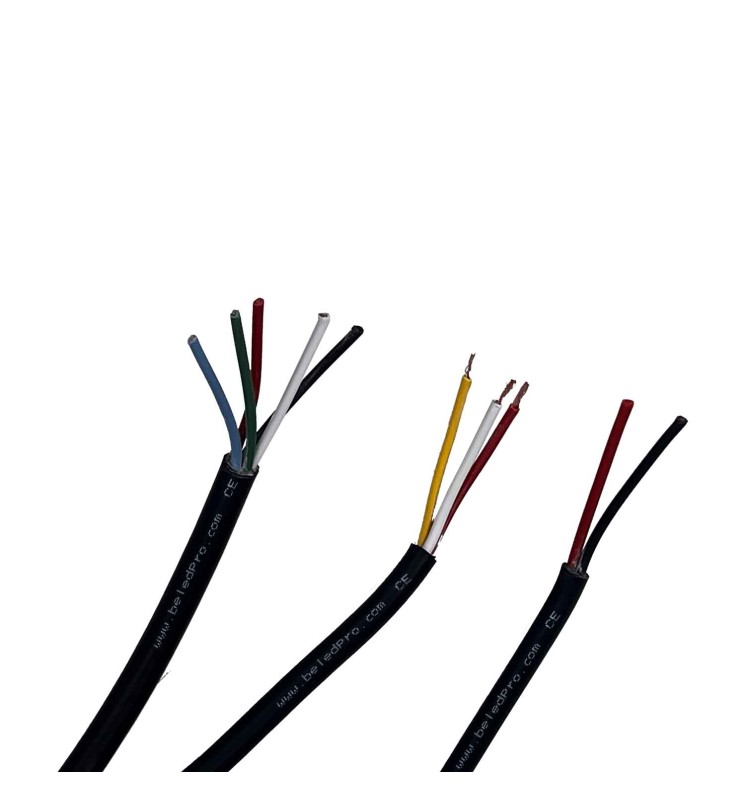 CABLE 5 FILS LED RGBW-5X0.75mm2