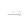 REGLETTE SDB ASTON AP 1x12W LED SWH (4.1.2